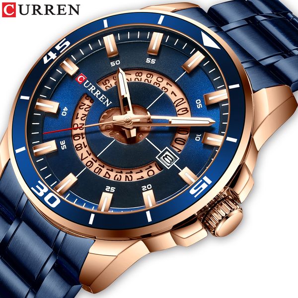 men watch curren rvs heren reloj hombre horloge mannen horloge fashion design quartz met datum klok mannelijke gift man, Slivery;brown
men watch curren rvs heren reloj hombre horloge mannen horloge fashion design quartz met datum klok mannelijke gift man, Slivery;brown