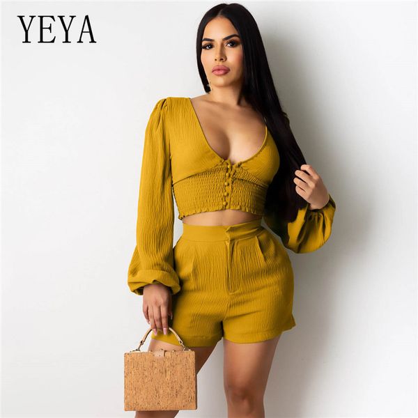 yeya summer casual long sleeve crop outfits and knee length pants 2 piece set tracksuit women trendy clothes, White
yeya summer casual long sleeve crop outfits and knee length pants 2 piece set tracksuit women trendy clothes, White