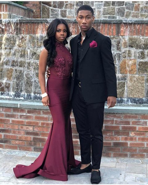2019 Sexy High-Neck Mermaid Prom Dresses Sheer Bead Lace Appliques Evening Gowns Long Cocktail Party Dress esFormal Gown N43
2019 Sexy High-Neck Mermaid Prom Dresses Sheer Bead Lace Appliques Evening Gowns Long Cocktail Party Dress esFormal Gown N43