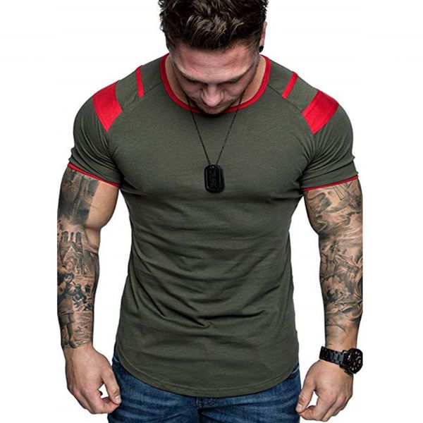 men's t-shirts summer splicing short sleeve cotton t shirt men casual o-neck hip hop t-shirt loose slim fashion tees us size m- 3xl, White;black
men's t-shirts summer splicing short sleeve cotton t shirt men casual o-neck hip hop t-shirt loose slim fashion tees us size m- 3xl, White;black