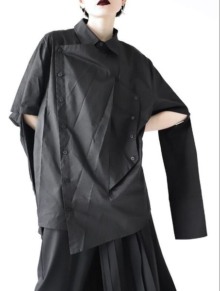 s-6xl 2020 new women men's clothing hair stylist front panel with side button multi shape shirt plus size costumes, White;black
s-6xl 2020 new women men's clothing hair stylist front panel with side button multi shape shirt plus size costumes, White;black