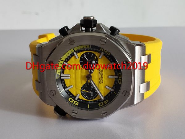 5 colors mens diver chronograph 42mm quartz movement series rubber belt dial glass back watches, Slivery;brown
5 colors mens diver chronograph 42mm quartz movement series rubber belt dial glass back watches, Slivery;brown