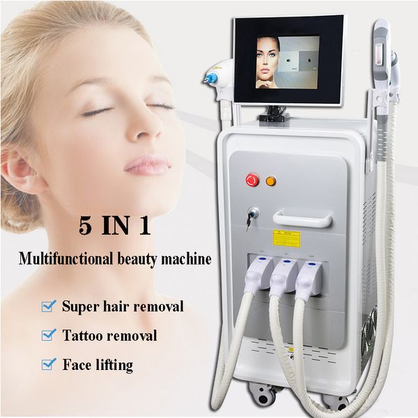 4 in 1 nd yag laser tattoo removal machine ipl rf laser opt shr fast hair removal beauty equipment, Black
4 in 1 nd yag laser tattoo removal machine ipl rf laser opt shr fast hair removal beauty equipment, Black