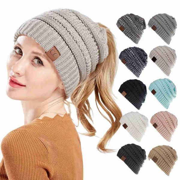 15 color women cc ponytail cap cc knitted beanie fa hion girl winter warm hat back hole pony tail autumn ca ual beanie 1pc e fl203
15 color women cc ponytail cap cc knitted beanie fa hion girl winter warm hat back hole pony tail autumn ca ual beanie 1pc e fl203