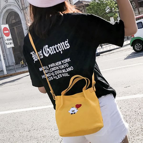 women canvas embroidered handbag pouch female korean shoulder bag college student teenager messenger bag
women canvas embroidered handbag pouch female korean shoulder bag college student teenager messenger bag