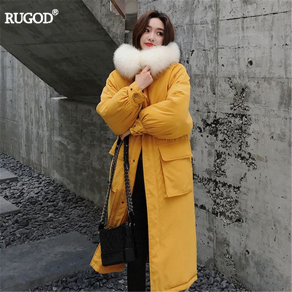 rugod 2019 осень зима пальто теплый большой меховой воротник толстый длинный жакет с капюшоном женщины повседневная с длинным рукавом парки, Tan;black
rugod 2019 осень зима пальто теплый большой меховой воротник толстый длинный жакет с капюшоном женщины повседневная с длинным рукавом парки, Tan;black