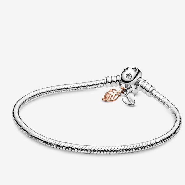 leaves shape 925 sterling silver bracelet women diy jewelry snake bracelets gifts for valentines day birthday new year xmas, Golden;silver
leaves shape 925 sterling silver bracelet women diy jewelry snake bracelets gifts for valentines day birthday new year xmas, Golden;silver