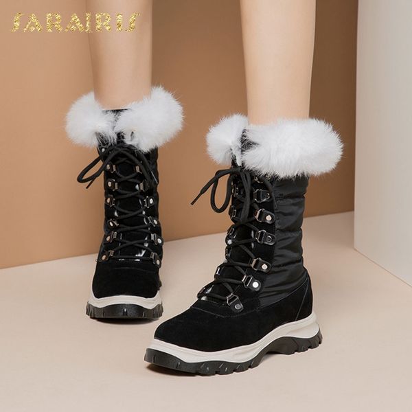 sarairis 2020 cow suede add fur autumn winter shoes woman boots lace up platform black shoes women boots
sarairis 2020 cow suede add fur autumn winter shoes woman boots lace up platform black shoes women boots