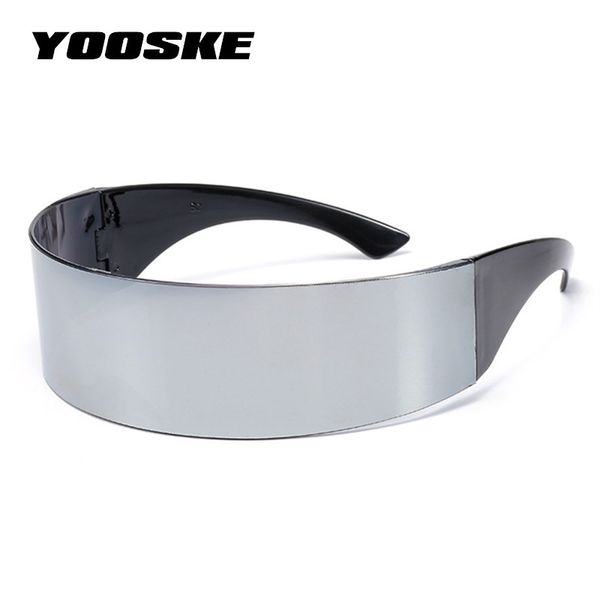 yooske mens wrap sunglasses women hairband integral black silver shades flat novelty costume party funny strange glasses, White;black
yooske mens wrap sunglasses women hairband integral black silver shades flat novelty costume party funny strange glasses, White;black
