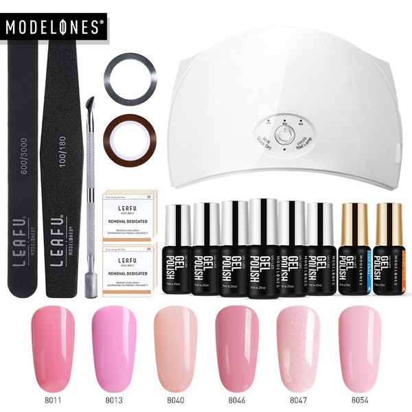 modelones 36w led lamp nail gel polish hybrid semi permanent led gel varnish base coat nail art kits fast cure uv lamp tools
modelones 36w led lamp nail gel polish hybrid semi permanent led gel varnish base coat nail art kits fast cure uv lamp tools
