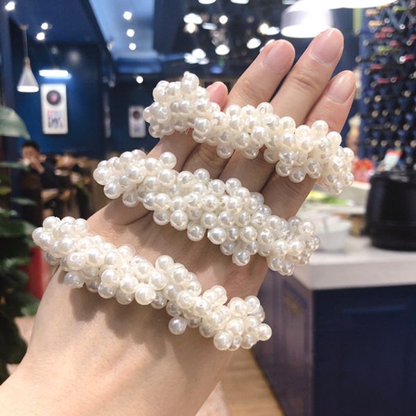 women pearl hair rope lady exquisite gold silver party wedding headpiece headwear hair jewelry accessories, Golden;white
women pearl hair rope lady exquisite gold silver party wedding headpiece headwear hair jewelry accessories, Golden;white