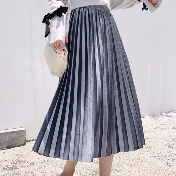 skirts mid calf velvet pleated midi skirt womens spring autumn fashion a-lined long high waist korean casual bottoms clothing, Black
skirts mid calf velvet pleated midi skirt womens spring autumn fashion a-lined long high waist korean casual bottoms clothing, Black