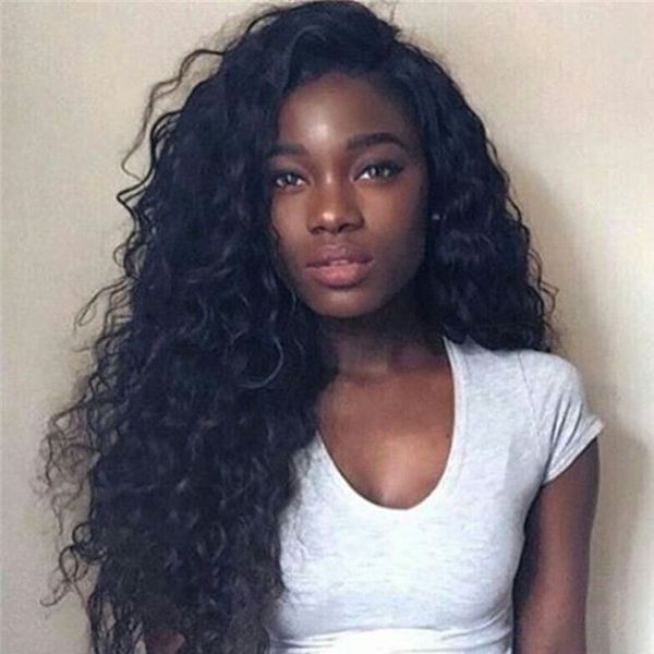 pre plucked hairline lace wig unprocessed peruvian human hair water wave lace front wig for black women, Black;brown
pre plucked hairline lace wig unprocessed peruvian human hair water wave lace front wig for black women, Black;brown