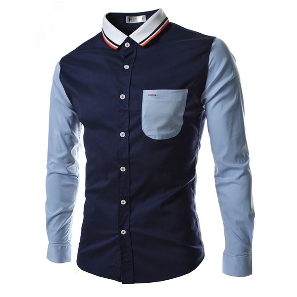 fashion england style pocket sleeve patchwork design yong men's shirts -2xl man slim fit full cool boy clothing wholesale, White;black
fashion england style pocket sleeve patchwork design yong men's shirts -2xl man slim fit full cool boy clothing wholesale, White;black