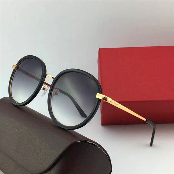 luxury- style women sunglasses retro circular frame fashion designer popular style uv protection eyewear with original box 150, White;black
luxury- style women sunglasses retro circular frame fashion designer popular style uv protection eyewear with original box 150, White;black