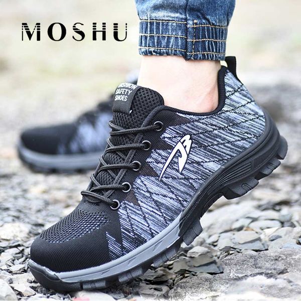 work safety boots anti-perforation steel sole boots men steel toe cap work shoes protective walking footwear zapatillas hombre, Black
work safety boots anti-perforation steel sole boots men steel toe cap work shoes protective walking footwear zapatillas hombre, Black