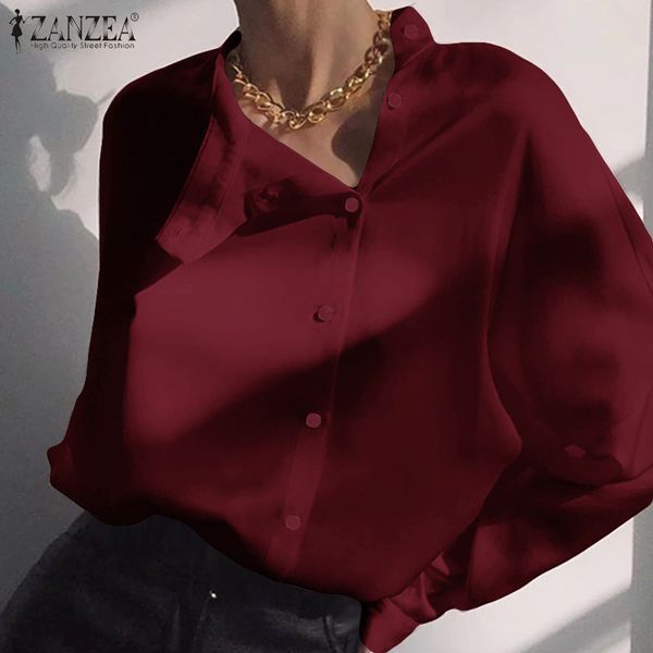ZANZEA 2020 Fashion Work Office Chic Shirts Women Casual Long Sleeve Tunic Tops Ladies Buttons Down Blusas Femininas Chemise 7, White
ZANZEA 2020 Fashion Work Office Chic Shirts Women Casual Long Sleeve Tunic Tops Ladies Buttons Down Blusas Femininas Chemise 7, White
