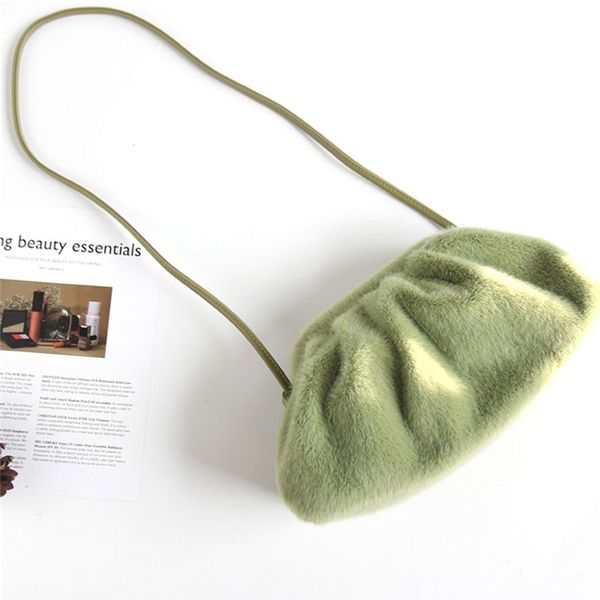 xianjian winter fur down coat matching green fur cloud dumpling clutch purse bag winter bag
xianjian winter fur down coat matching green fur cloud dumpling clutch purse bag winter bag