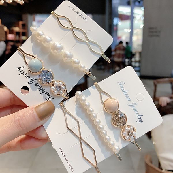 1set pearl fashion hair clips fashionable woman hairpin elastic hand made lovely hair accessories for girl women headwear, Golden;white
1set pearl fashion hair clips fashionable woman hairpin elastic hand made lovely hair accessories for girl women headwear, Golden;white