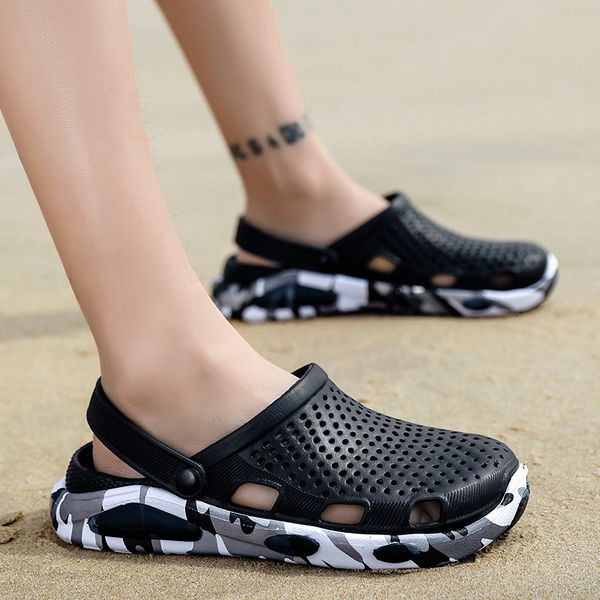 designer 2020 summer men sandals water beach men slippers jelly sandals men's lightweight garden shoes, Black
designer 2020 summer men sandals water beach men slippers jelly sandals men's lightweight garden shoes, Black