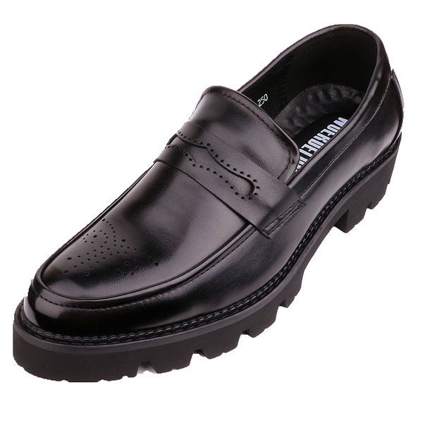 men's fashion pattern leather shoes lace-up wedding party shoes mens business office oxfords flats dress genuine leather, Black
men's fashion pattern leather shoes lace-up wedding party shoes mens business office oxfords flats dress genuine leather, Black