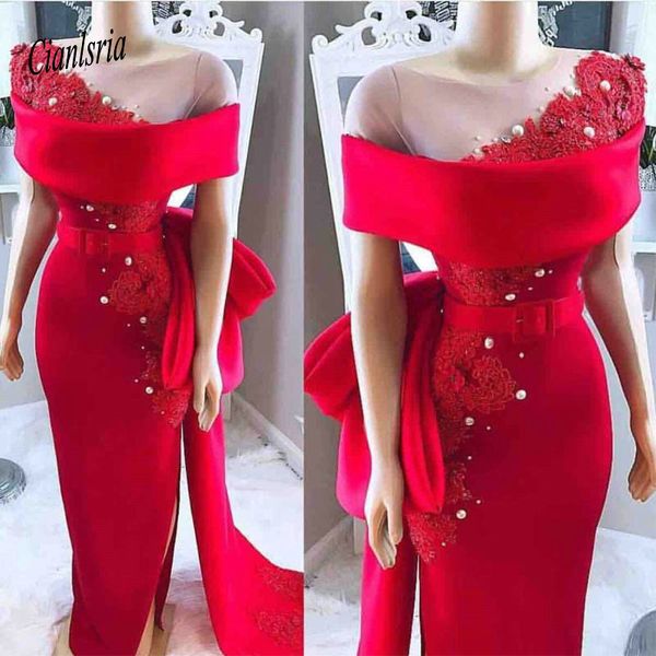 south african prom dresses off shoulder lace appliques beaded satin side split mermaid floor length plus size evening party gown, White;black
south african prom dresses off shoulder lace appliques beaded satin side split mermaid floor length plus size evening party gown, White;black
