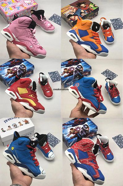 toddler girl boy 6s cartoon shoes youth boys kids trainers basketball shoes 6s chaussures de sports sneakers enfant size 28-35 more, Black
toddler girl boy 6s cartoon shoes youth boys kids trainers basketball shoes 6s chaussures de sports sneakers enfant size 28-35 more, Black