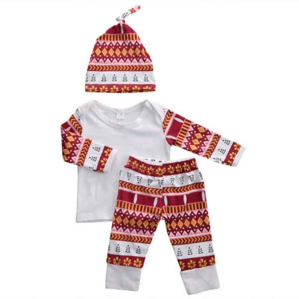 3pcs full print baby casual cotton clothes newborn toddler kids girls t-shirt+long pants hat outfits set 0-18m, Pink;blue
3pcs full print baby casual cotton clothes newborn toddler kids girls t-shirt+long pants hat outfits set 0-18m, Pink;blue