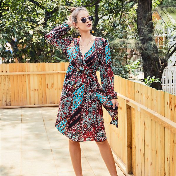 women's dress ladies party summer long sleeve casual fashion deep v neck slim fit ladies dresses, Black;gray
women's dress ladies party summer long sleeve casual fashion deep v neck slim fit ladies dresses, Black;gray