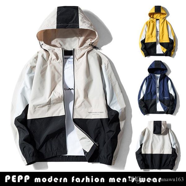 весна новый модные мужские куртки и пальто контракт цвета с длинным рукавом молнии куртки мужчин с капюшоном свободной оптовой доставки, Black;brown
весна новый модные мужские куртки и пальто контракт цвета с длинным рукавом молнии куртки мужчин с капюшоном свободной оптовой доставки, Black;brown