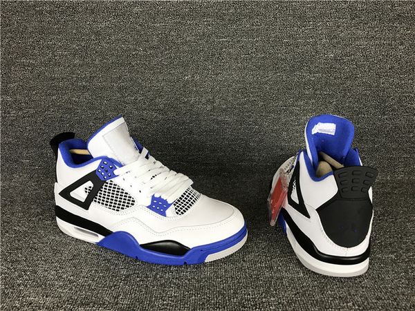 new 4 iv motorsport blue white men basketball shoes 4s trainers sports sneakers wholesale size 7-12
new 4 iv motorsport blue white men basketball shoes 4s trainers sports sneakers wholesale size 7-12
