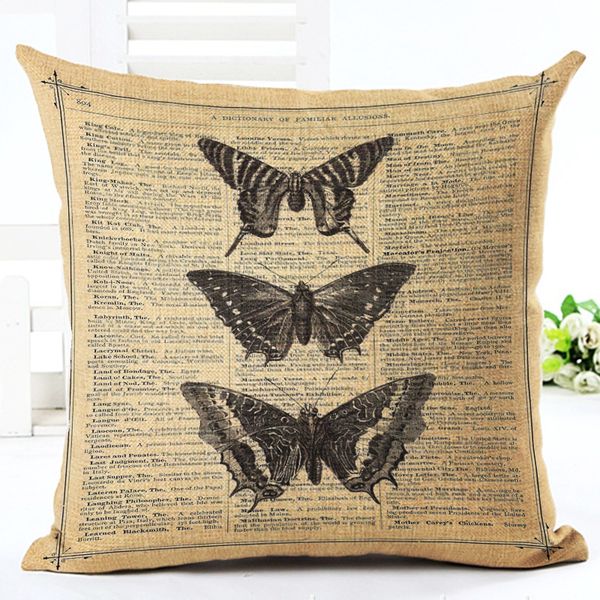 2016 new 45x45 creative retro butterfly pictorial soft pillow cojines chair cushion almofadas cotton linen square
2016 new 45x45 creative retro butterfly pictorial soft pillow cojines chair cushion almofadas cotton linen square
