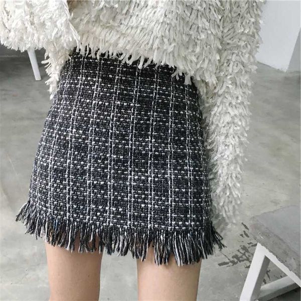 mini skirt skirts for women woolen women solid plus size autumn winter vintage straight plaid tassel skater skirt femininas faldas mujer, Black
mini skirt skirts for women woolen women solid plus size autumn winter vintage straight plaid tassel skater skirt femininas faldas mujer, Black