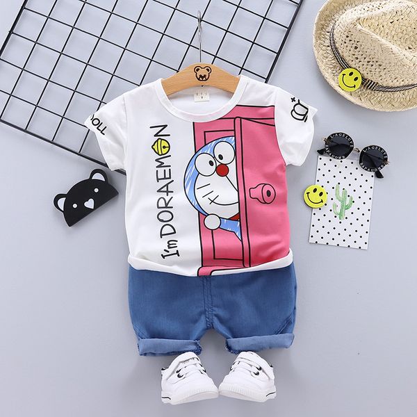 summer 2pcs suits baby kid clothing set cartoon boys girls vest clothes set cotton short sleeve sports t shirts toddler shorts, White
summer 2pcs suits baby kid clothing set cartoon boys girls vest clothes set cotton short sleeve sports t shirts toddler shorts, White