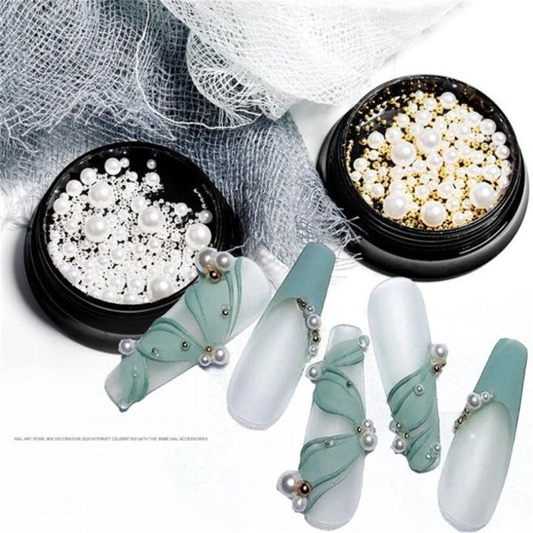 nail art decorations 1 box charm 3d rhinestone various size pearls charming decoration white circle beads studs manicure jewelry gems, Silver;gold
nail art decorations 1 box charm 3d rhinestone various size pearls charming decoration white circle beads studs manicure jewelry gems, Silver;gold