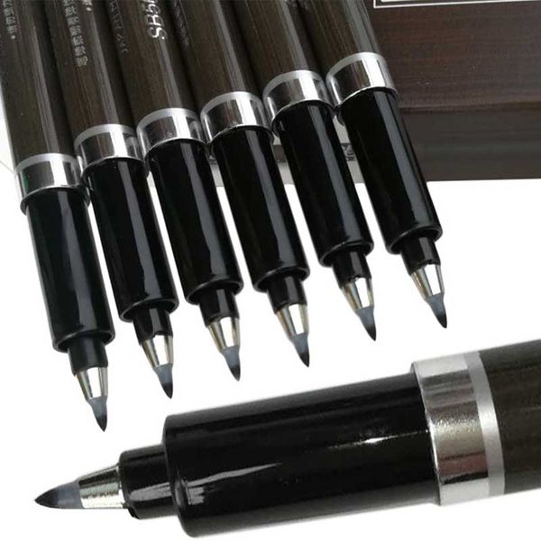 chinese calligraphy pen black lettering brush pen marker for signature chinese learning stationery school art writing supplies
chinese calligraphy pen black lettering brush pen marker for signature chinese learning stationery school art writing supplies