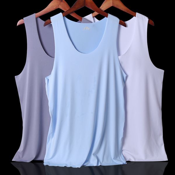 new arrival summer men seamless singlet ice silk tank fitness gym muscle guys sleeveless vest o-neck sport clothing 3xl, White;black
new arrival summer men seamless singlet ice silk tank fitness gym muscle guys sleeveless vest o-neck sport clothing 3xl, White;black