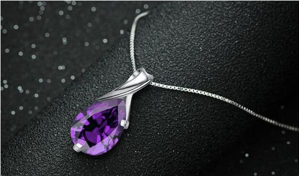 fashion- tears 925 sterling silver plated fashion jewelry crystal no chain amethyst crystal purple crystal christmas gift, Golden;silver
fashion- tears 925 sterling silver plated fashion jewelry crystal no chain amethyst crystal purple crystal christmas gift, Golden;silver
