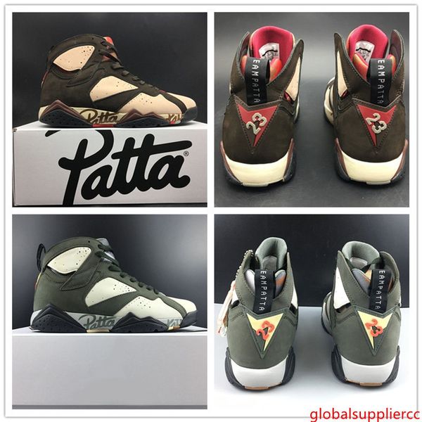 2019 patta basketball shoes 7 og sp brown army green mens designer shoes outdoor athletic sports sneakers size 7-13
2019 patta basketball shoes 7 og sp brown army green mens designer shoes outdoor athletic sports sneakers size 7-13