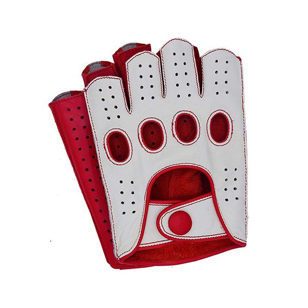 high-quality men' leather gloves driving unlined 100% goatskin half fingerless gloves fingerless fitness gloves for male mitten, Blue;gray
high-quality men' leather gloves driving unlined 100% goatskin half fingerless gloves fingerless fitness gloves for male mitten, Blue;gray