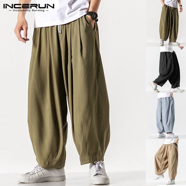 2020 men harem pants men casual wide leg pants fashion loose joggers solid color drawstring high street trousers pockets plus si, Black
2020 men harem pants men casual wide leg pants fashion loose joggers solid color drawstring high street trousers pockets plus si, Black