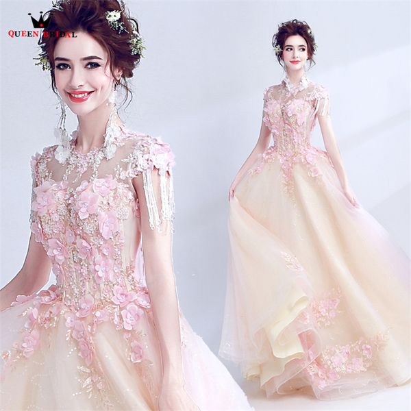queen bridal evening dresses ball gown champagne pink appliques flowers party evening gown vestido de festa 2018 new ls18m, White;black
queen bridal evening dresses ball gown champagne pink appliques flowers party evening gown vestido de festa 2018 new ls18m, White;black
