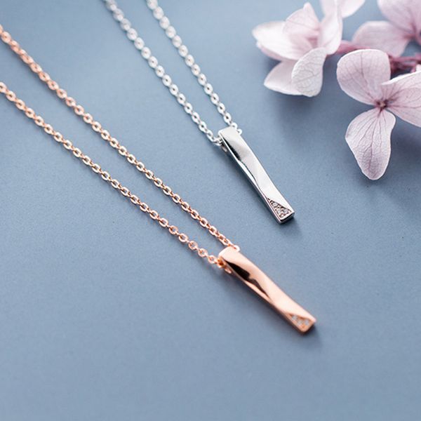 long bar pendants necklace 925 silver rose gold choker kolye charm vintage bijoux femme collier necklace women joyas jewelry
long bar pendants necklace 925 silver rose gold choker kolye charm vintage bijoux femme collier necklace women joyas jewelry