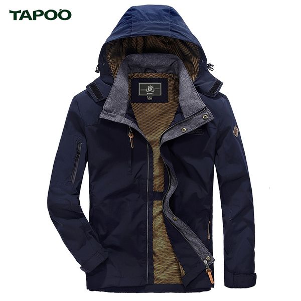 tapoo brand clothing 2017 men spring hooded jackets casual patchwork outwear coat winter windproof jacket homme parka warm coat, Black;brown
tapoo brand clothing 2017 men spring hooded jackets casual patchwork outwear coat winter windproof jacket homme parka warm coat, Black;brown