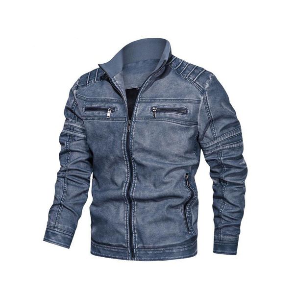 мужские дизайнерские кожаные куртки мода pu vintage luxury jacket 2019 новое прибытие streetwear кожаная куртка с застежкой-молнией мужская, Black
мужские дизайнерские кожаные куртки мода pu vintage luxury jacket 2019 новое прибытие streetwear кожаная куртка с застежкой-молнией мужская, Black