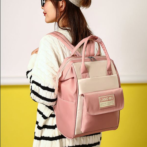 waterproof nylon women backpack school bags for teenage girls pink big capacity bookbags preppy style bag school female 2020 new
waterproof nylon women backpack school bags for teenage girls pink big capacity bookbags preppy style bag school female 2020 new