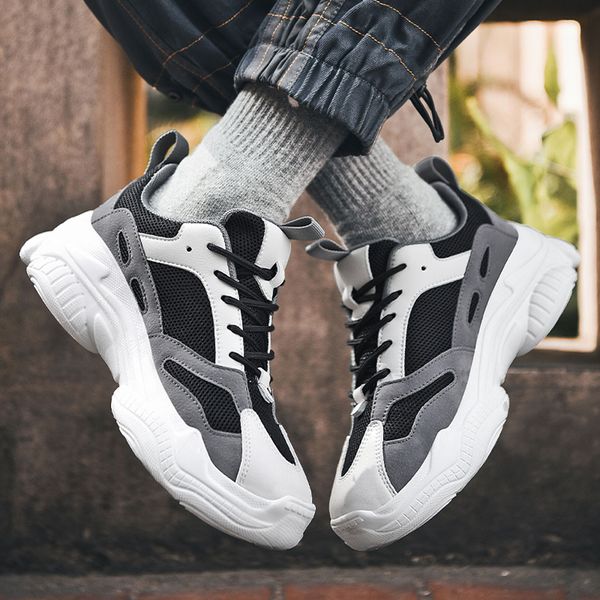 mesh breathable sneaker men shoes fashion outdoor lightweight sports shoes for men patchwork non-slip sneaker zapatos, Black
mesh breathable sneaker men shoes fashion outdoor lightweight sports shoes for men patchwork non-slip sneaker zapatos, Black