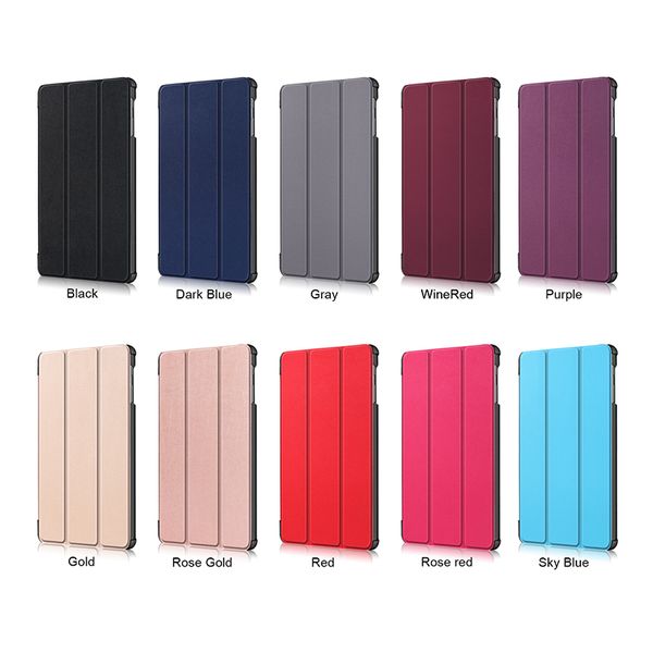

solid magnetic pu leather case folio folding cover for samsung galaxy tab a 10.1" t515 t510 (2019) tablet+stylus