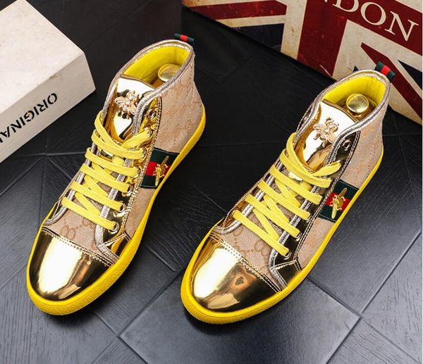 fashion men high british style rrivet shoes men causal luxury shoes red gold blue bottom rubber dress shoes for male, Black
fashion men high british style rrivet shoes men causal luxury shoes red gold blue bottom rubber dress shoes for male, Black