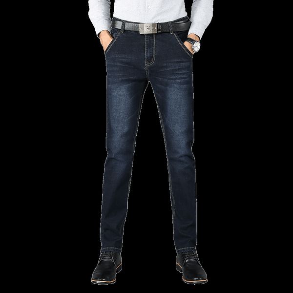 2020 new jeans men's straight stretch washed trousers business simple large size 28-38 urban casual denim trousers, Blue
2020 new jeans men's straight stretch washed trousers business simple large size 28-38 urban casual denim trousers, Blue